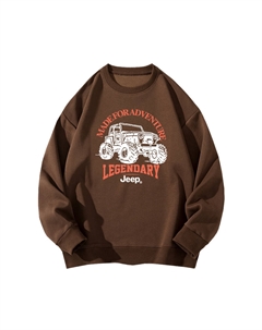 Детская толстовка, Coffee (Fleece-Lined) Jeep