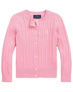 Свитер SS24 розовый детский Polo ralph lauren