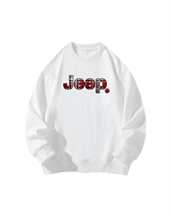 Унисекс свитшот, белый Jeep