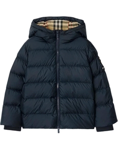 Детская пуховая куртка, темно-синий Burberry