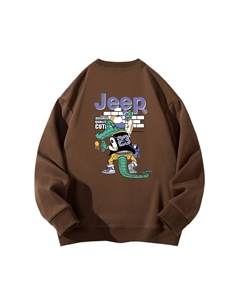 Детская толстовка, Coffee (Fleece-Lined) Jeep