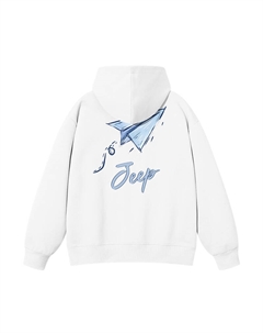 Унисекс свитшот, белый Jeep