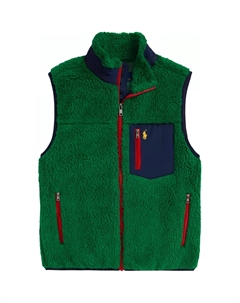 Жилет FW25 детский, зеленый Polo ralph lauren