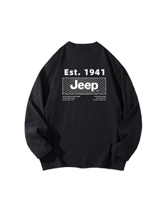 Футболка для младших школьников, черный Jeep