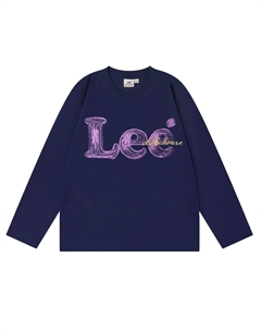 Детская футболка, синий Lee