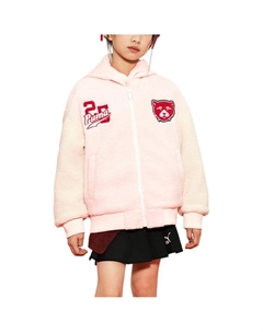 Бейсбольная куртка pink orange для детей Puma