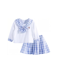 Детский комплект из юбки, фиолетовый Disney