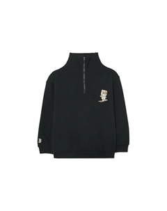 Детский свитшот, черный Mlb