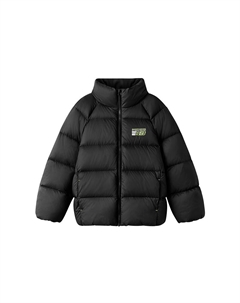 Унисекс пуховик, черный Skechers