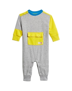 LEGO/ Боди Gray Infant And Toddler, серый Adidas