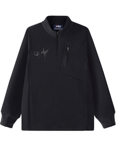 Джемс джин свитшот black подростковый Fila kids