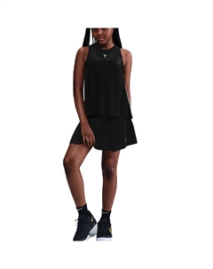 Майка tank top dri fit черная для подростков Nike