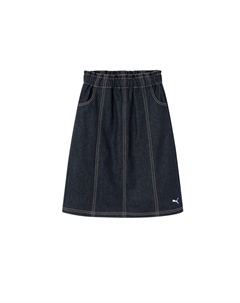 Детская юбка, темно-синий Puma