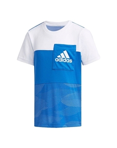 Футболка Blue/White для детей 3-7 лет Adidas