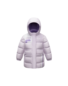 Пуховик для детей 3-7 лет, фиолетовый Fila kids