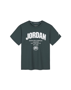 Футболка для младших школьников, зеленый Jordan