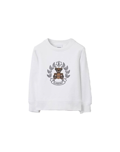 Детский свитшот, белый Burberry