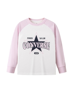 Футболка для детей 3-7 лет, розовый Converse