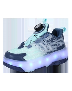 Дышащие детские уличные кроссовки, синий Bkg