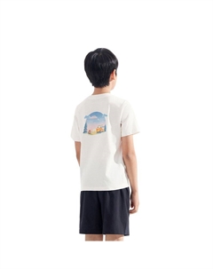 Футболка для детей 3-7 лет, белый The north face