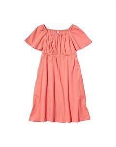 Платье для детей 3-7 лет, ярко-оранжевый Uniqlo