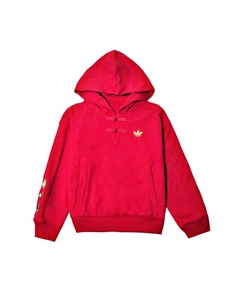 Красная толстовка для подростков Adidas originals