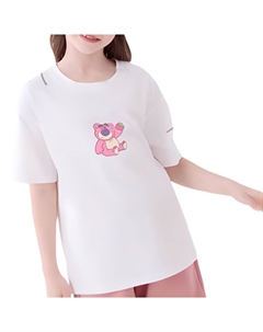 Футболка для младших школьников, белый Disney