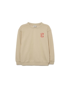 Детский свитшот, коричневый Mlb