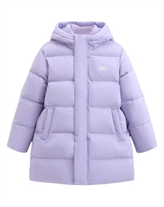 Детская пуховая куртка, светло-фиолетовый Gap