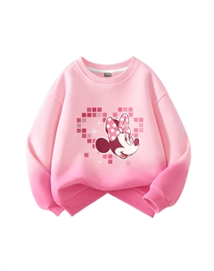 Свитшот Dasein Heart Raspberry Pink детский Disney