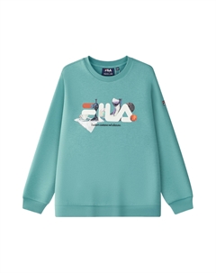 Свитшот, темно-синий Fila kids