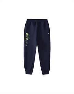 Детские вязаные спортивные штаны, синий Fila kids