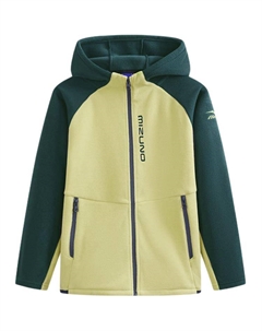 Детская куртка, зеленый Mizuno