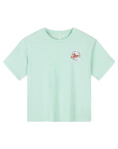 Футболка унисекс, зеленый Converse