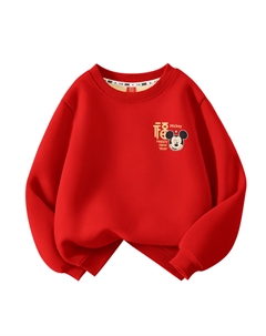 Детский свитшот, красный Disney