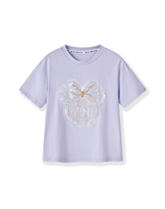 Детская футболка, фиолетовый Disney