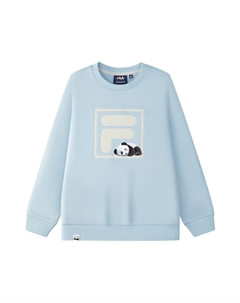 Фабрика Панда, худи Collaboration для детей, синий Fila kids