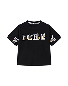 Детская футболка, черный Disney