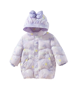 Пуховик Light Purple Blue для детей 3-7 лет Disney