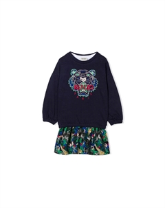 Детское платье, темно-синий Kenzo
