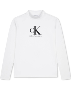 Футболка bright white для подростков Calvin klein