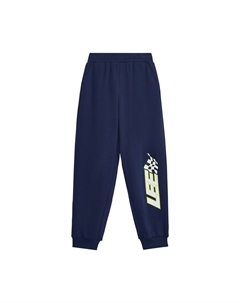 Вязаные спортивные штаны для подростков, синий Lee