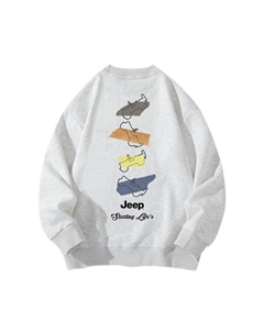 Детская толстовка, серый Jeep