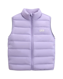 Детский жилет-пуховик, светло-фиолетовый Gap
