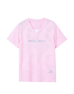 Футболка для младших школьников, розовый Mizuno