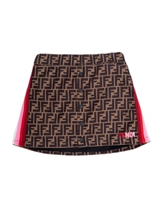 Детская юбка, коричневый Fendi