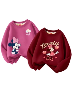 Детский свитшот, красный Disney