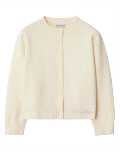 Свитер цвета слоновой кости детский Burberry