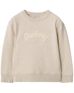 Свитшот SS25 хаки Kids' Burberry