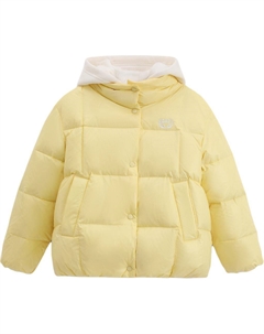 Детская утепленная куртка, светло-желтый Gap